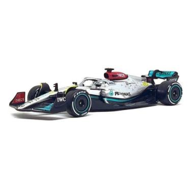 Imagem de Miniatura Fórmula 1 Mercedes Benz W13 44 Lewis Hamilton 2022 1/43 Bbur