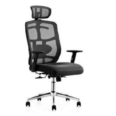 Imagem de Poltrona Presidente Tela MK-4007 - COR PRETA - MAKKON