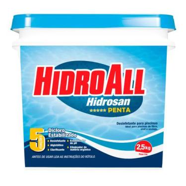 Imagem de Cloro Hidroall Hidrosan Penta 2,5kg