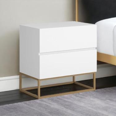 Imagem de Mesa Apoio De Cabeceira Para Lateral Da Cama 45cm Largura 60cm Altura 