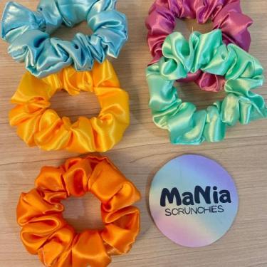 Imagem de Kit 50 scrunchie minizinhas - Mania scrunchies , Desejo escolher a cor