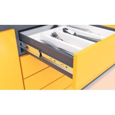 Imagem de Corrediça Gaveta Trilho Telescópico 35cm Par 35kg - metalnox