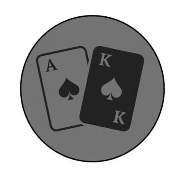 Imagem de Adesivo Decorativo Redondo, Tema Jogos, 10 cm, Modelos JG-17 a JG-27 (JG-20, PAPEL COUCHÉ 190, 10CM)