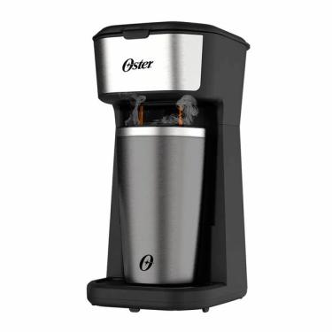 Imagem de Cafeteira Oster 2day Inox 2 Em 1 Com Copo Térmico - 220v