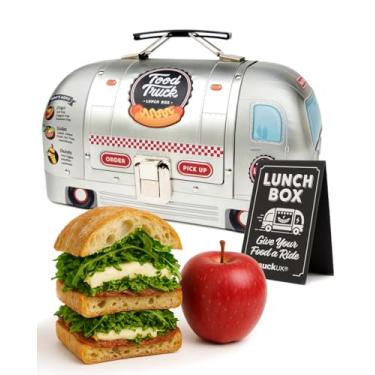 Imagem de Suck UK Bolsa de caminhão para adultos | Lancheira infantil | Recipientes para alimentos, tamanho único, prata