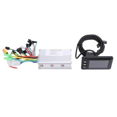 Imagem de Kit de controlador sem pincel elétrico Kit de alumínio de alto desempenho controlador de liga de alumínio com tela LCD 48V 60V 350W para bicicletas elétricas e scooters