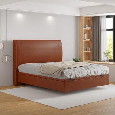 Imagem de Cama Baú Flutuante Space Casal material ecológico PU - Skybox - SKYBOX