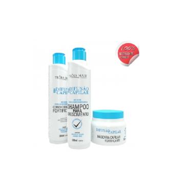 Imagem de Kit Crescimento Fortificante E Anti Queda Troia Hair Difusão