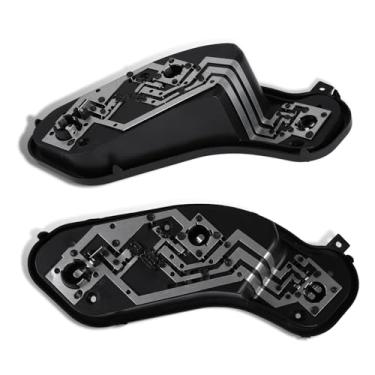 Imagem de Conjunto de soquete de luz traseira de 2 peças compatível com Nissan Versa 2012-2018 26551-3AW0A 26556-3AW0A Conjunto de soquete de luz de freio traseiro esquerdo e direito