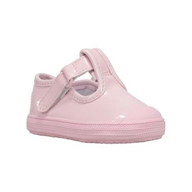 Imagem de Keds Tênis infantil feminino Champion Toe com tira em T, rosa, 16