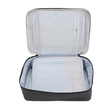 Imagem de Aramox Organizador de Documentos à Prova de Incêndio, Caixa Segura de Arquivo de Documentos Traváveis, Bolsa de Armazenamento de Arquivos Portátil Com Bloqueio de Combinação para