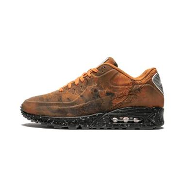 Imagem de Nike Air Max 90 QS (Mars Landing), Mars Stone / Magma Orange, 6 Women/4.5 Men