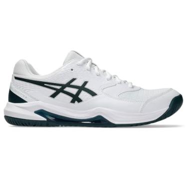 Imagem de Tênis ASICS Gel-Dedicate 8 - Masculino - Branco/Verde - tam: 43
