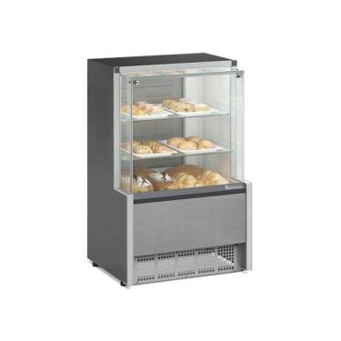 Imagem de Vitrine Neutra Gelopar Inox 75cm Bivolt MPNA-075R