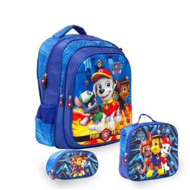 Imagem de Kit Mochila Infantil Paw Patrol + Lancheira Térmica Toys 2U