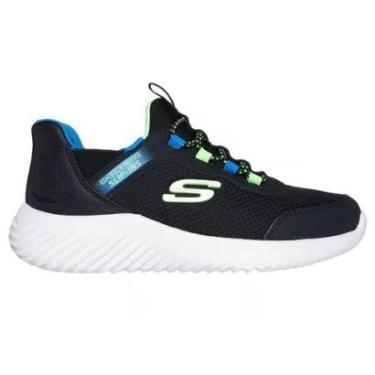 Imagem de Tênis Skechers Infantil Brisk Bounder Masculino-Masculino