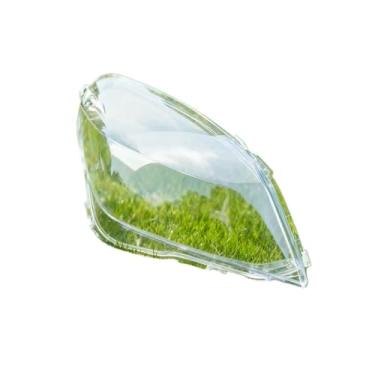 Imagem de Capa de lente do farol dianteiro do carro compatível com opel astra h 2004-2010 transparente capa de vidro abajur transparente(Right)