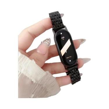 Imagem de Pulseira De Metal Unissex Para Xiaomi Mi Band 8 9 10 Com Ferramenta De