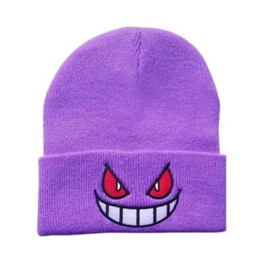 Imagem de Boné de Malha Unissex com Desenho Animado - Bordado para Adultos e Cri