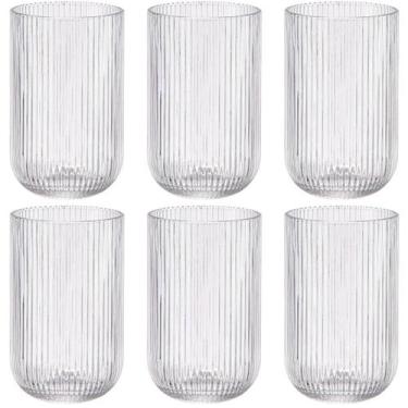 Imagem de Jogo De 6 Copos 460ml Transparente Versalhes Lanty Ke Home