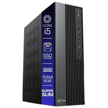 Imagem de Computador Tob Slim Compacto Intel Core I5 Ssd 240gb Memória 8gb Windo