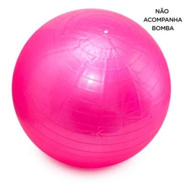 Imagem de Bola Yoga Suiça Abdominal Fitness Gym Ball 55cm Pilates Academia Casa 