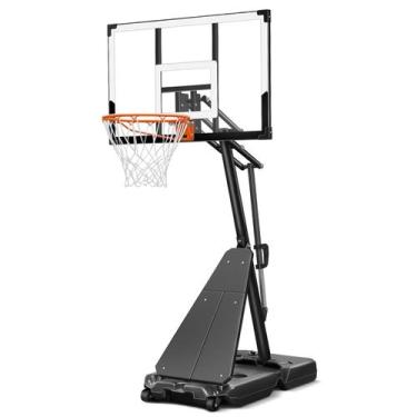 Imagem de Cesta de Basquete Seray Ajustável 44" Portátil de 1,5 a 3 m