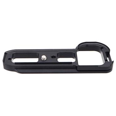 Imagem de HITHUT Placa de base de metal de liberação rápida para Sony A7 A7R A7S com parafuso de 1/4" e chave hexagonal serve para Arca-Swiss Standard Black