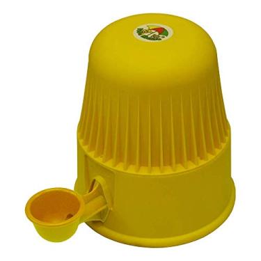 Imagem de Bebedouro Cães E Gatos Em Polipropileno Vida Mansa - Amarelo