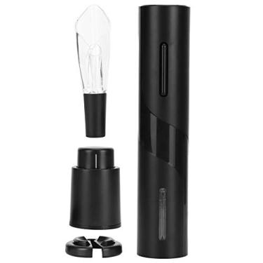 Imagem de Conjunto de abridor de garrafas de vinho elétrico, kit de abridor de garrafas de vinho 4 em 1, para abrir, despejar e armazenar ferramentas de vinho, amante de vinho
