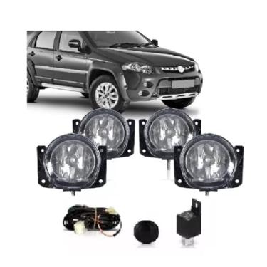 Imagem de Kit Farol De Milha Palio Weekend 2009 2010 2011 2012