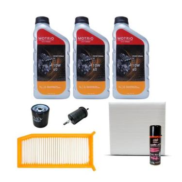 Imagem de Kit Troca De Óleo Logan Sandero 1.0 12v 3 Cilindros - MOTRIO