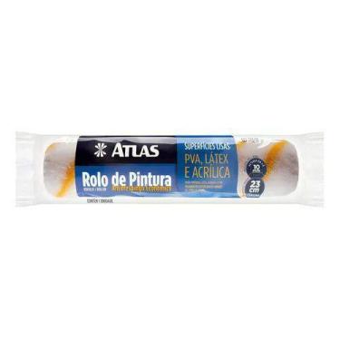 Imagem de Rolo de La Alta 23cm S/Cabo Antirespingo - Atlas