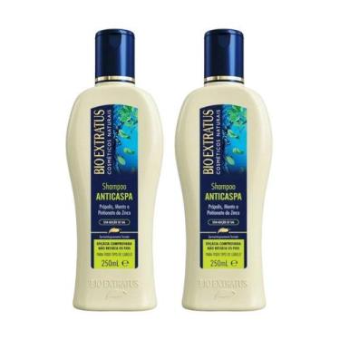 Imagem de Kit 2 Shampoo Anticaspa 250ml - BIOEXTRATUS