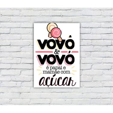 Imagem de Quadro/Placa Decorativa MDF s/ Moldura Tema Mães