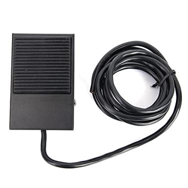 Imagem de Interruptor de Pedal de Controle de pé de Falha de Ferro, Design de Textura Sem Deslizamento, Confiável e Preciso Com Cabo, Adequado para Equipamentos de Carimbo, Equipamentos