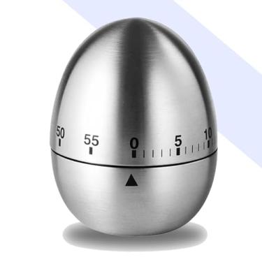 Imagem de Temporizador mecânico de cozinha, temporizador bonito para crianças, contagem regressiva manual de 60 minutos para sala de aula, casa, estudo e culinária