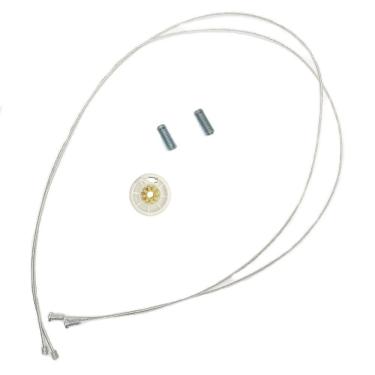 Imagem de Kit Reparo Máquina De Vidro Elétrico Peugeot 206 Traseiro