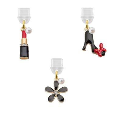 Imagem de MAGNEECH Lindo terno de 3 peças com pingente de plugue de poeira compatível com Kindle Paperwhite lançado em 2021, pingentes à prova de poeira, plugues de porta de carregamento, pingentes para a