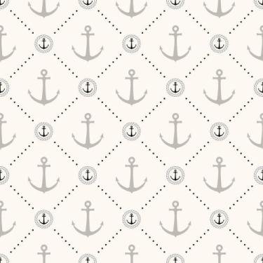 Imagem de Papel De Parede Adesivo Lavável Triângulos Azul Cinza Branco Claro    