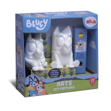 Imagem de Brinquedo Bluey E Bingo Para Pintar Arts Kit Pintura Elka