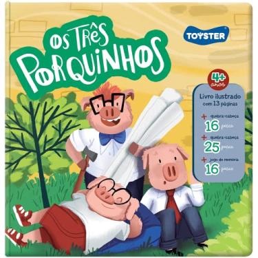 Imagem de Toyster - Livro Brinquedo: Os Três Porquinhos