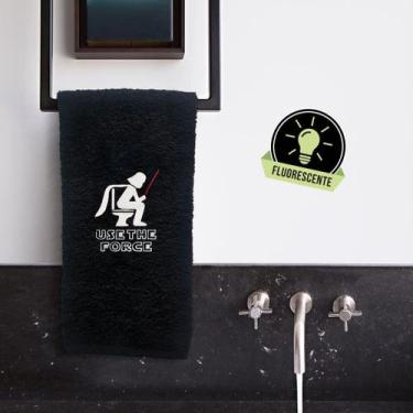 Imagem de Toalha de Rosto Use The Force Fosforescente - Life Geek