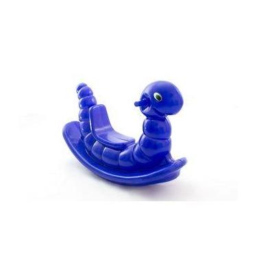 Imagem de Gangorra Infantil Nhoca gangorra Minhoca Divertida Diversas Cores Disp