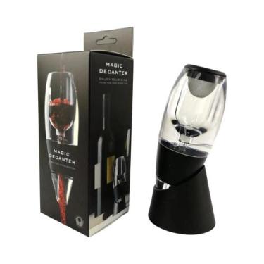 Imagem de Conjunto De Aerador Rápido De Vinho Tinto, Decantador Transparente, Ba