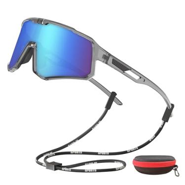 Imagem de YAMAZI Óculos De Sol Para Ciclismo, Masculino, Esportivo, Feminino, Polarizado, Beisebol, Bicicleta, Softball, Pesca, Corrida, Caminhada, Mountain Bike (Mtb), Proteção Uv