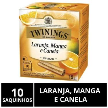 Imagem de Chá Twinings, Caixa Com 10 Sachês, Laranja, Manga E Canela