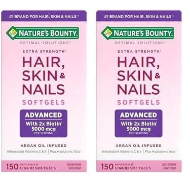 Imagem de Suplemento Nature's Bounty Advanced para Cabelo, Pele e Unhas x300