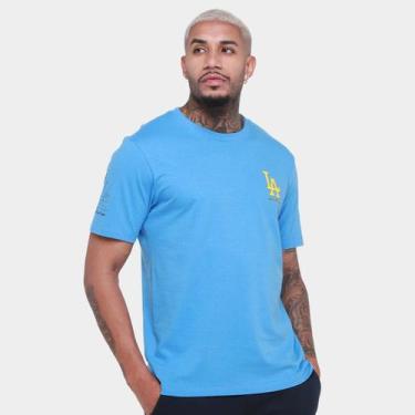Imagem de Camiseta New Era Vacation Memories Losdod Gbl Masculina, Azul, P