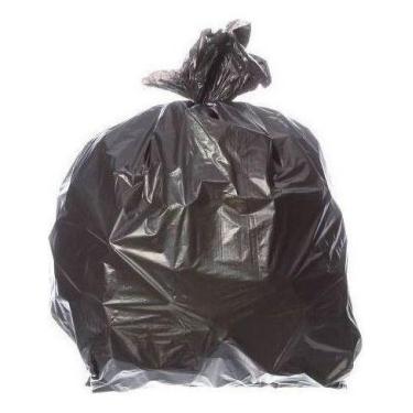 Imagem de Saco Para Lixo Com Capacidade De 40 Litros Preto Com 50 Uni - Higipack